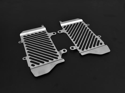 ZIEGER Kühlerabdeckung passend für Honda CRF 1100 L Africa Twin 2020-2025 - Kama Bike Parts
