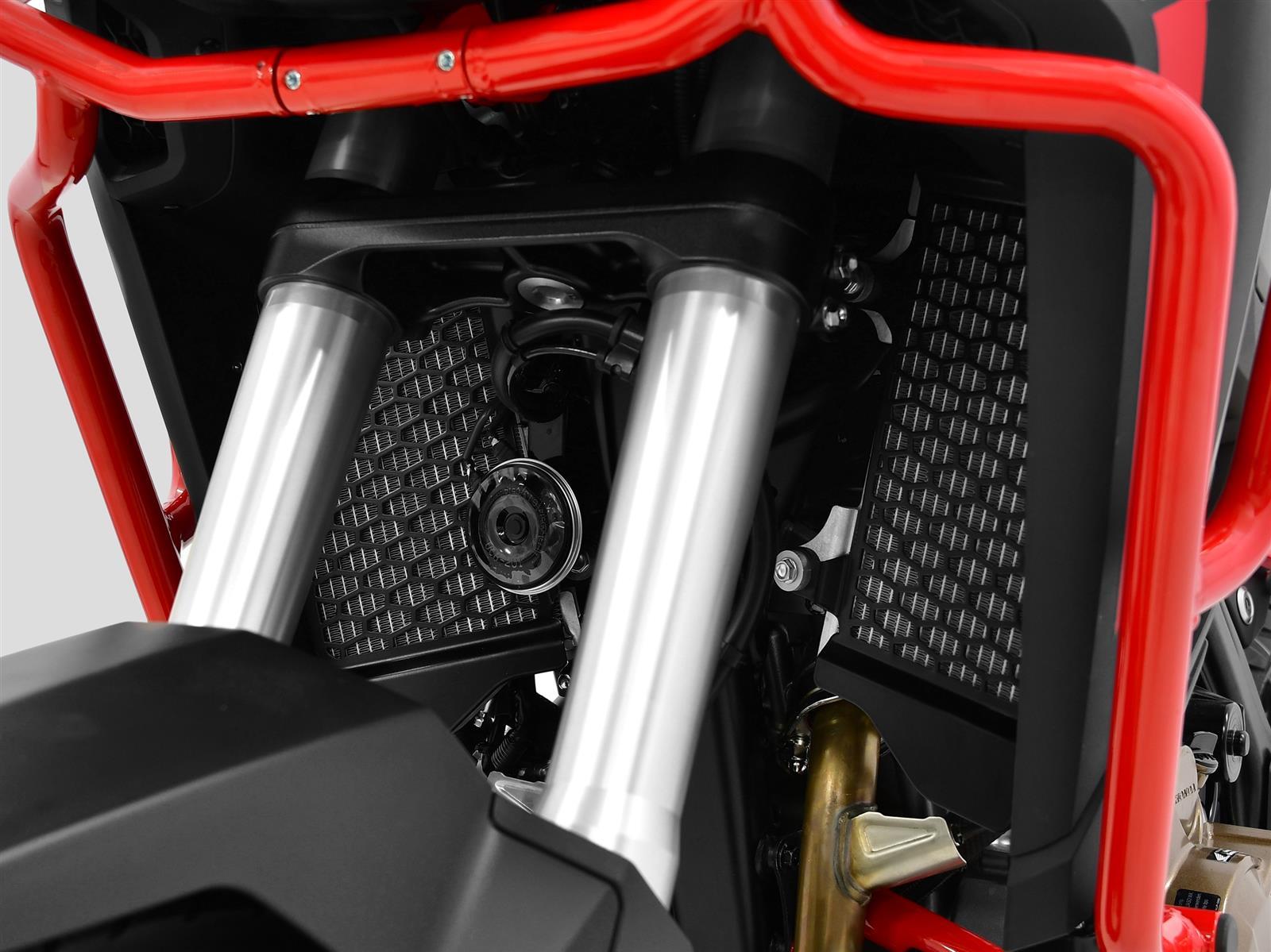 ZIEGER Kühlerabdeckung passend für Honda CRF 1100 L Africa Twin 2020-2025 - Kama Bike Parts