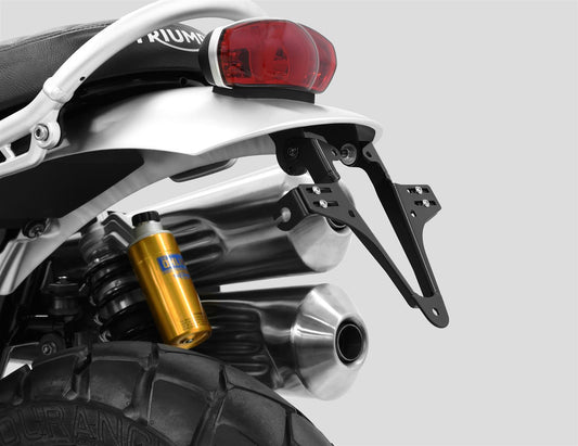 Kennzeichenhalter passend für Triumph Scrambler 1200 XE 2018-2022 - Kama Bike Parts