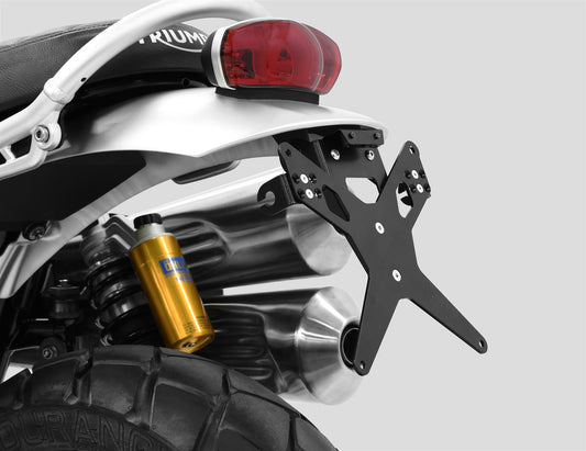 Kennzeichenhalter passend für Triumph Scrambler 1200 XC 2018-2022 - Kama Bike Parts
