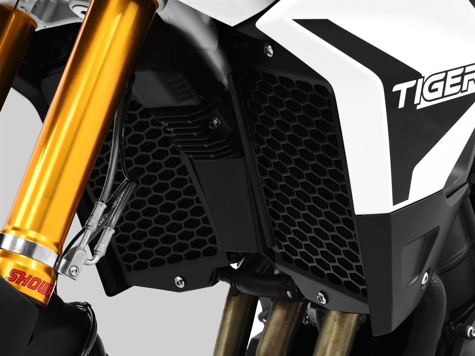 ZIEGER Kühlerabdeckung passend für Triumph Tiger 900 Rally Pro 2019-2024 - Kama Bike Parts