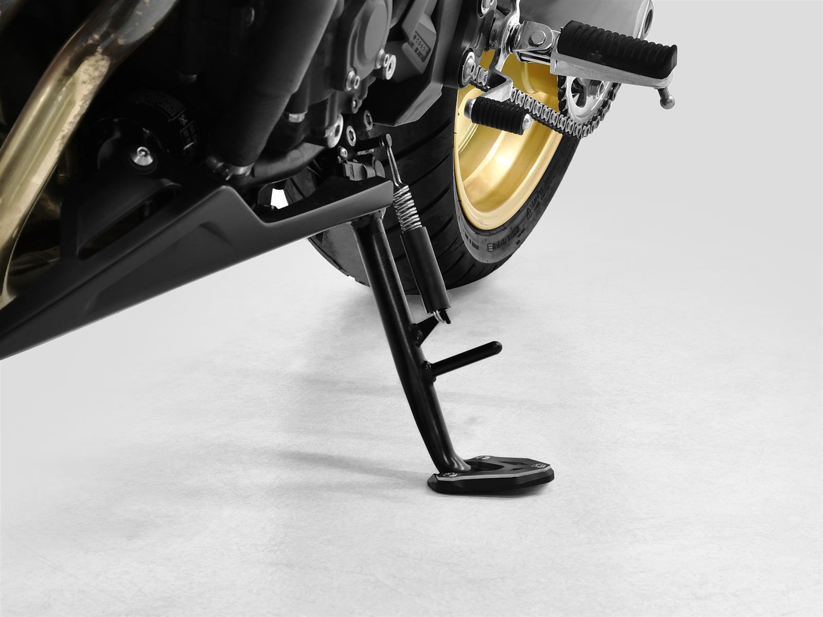 ZIEGER Seitenständerfuß-Verbreiterung passend für Yamaha FZ8 Fazer 2010-2016 - Kama Bike Parts