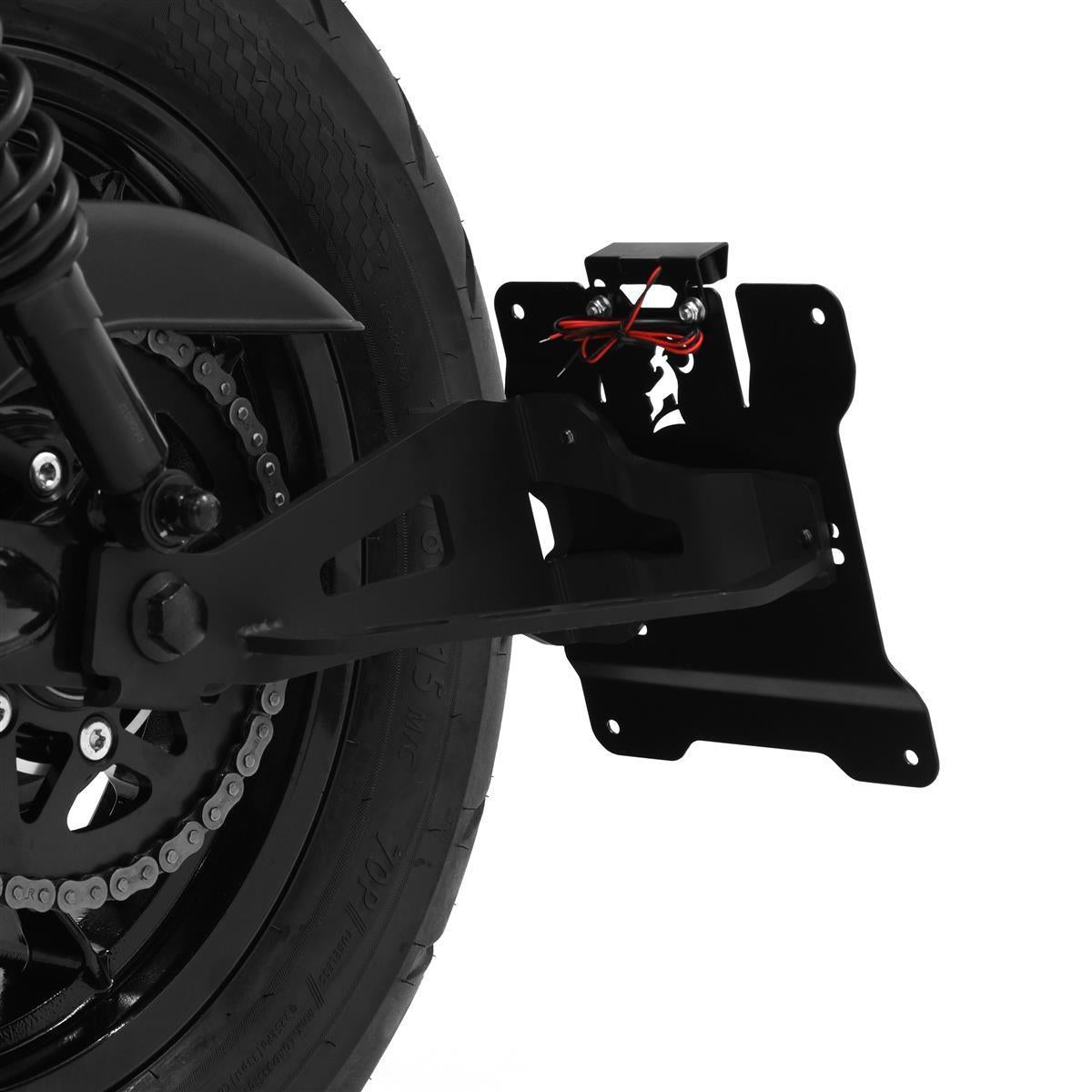 Kennzeichenhalter passend für Hyosung GV 300 S Aquila 2020-2022 - Kama Bike Parts