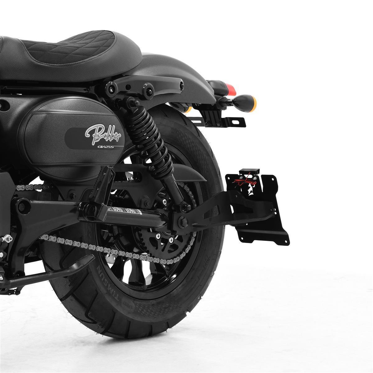 Kennzeichenhalter passend für Hyosung GV 300 S Aquila 2020-2022 - Kama Bike Parts