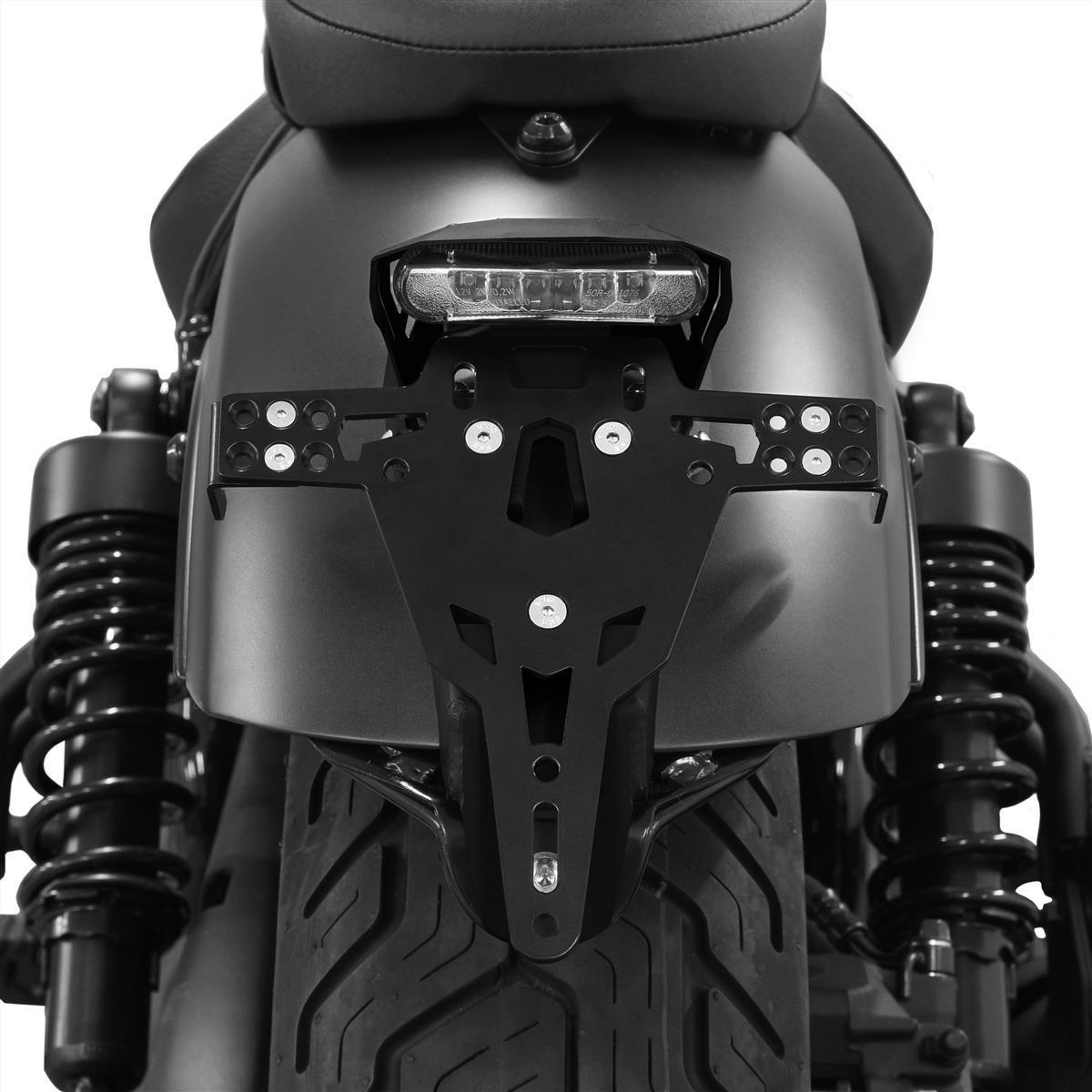 Kennzeichenhalter passend für Honda CMX 500 Rebel 2017-2024 - Kama Bike Parts