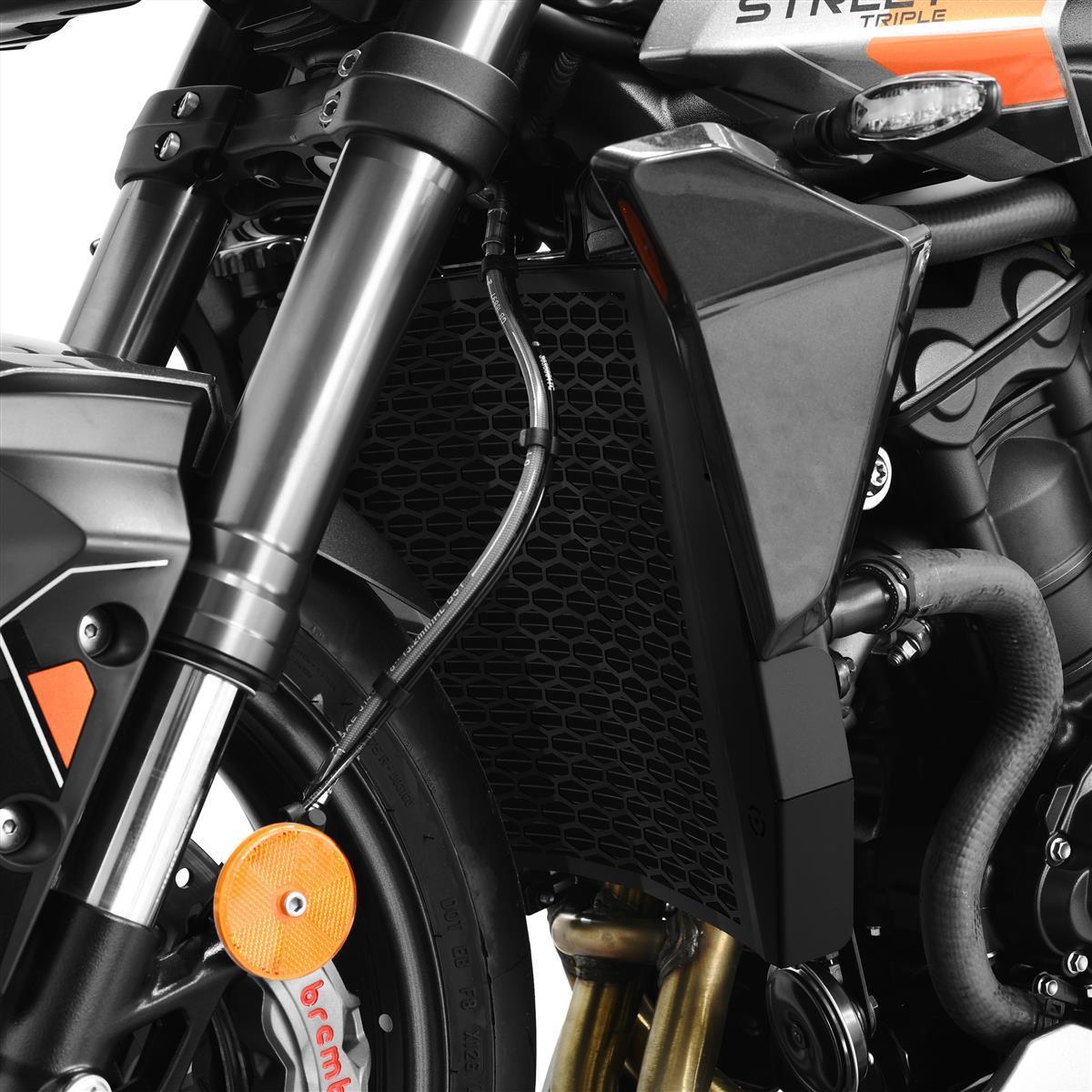 ZIEGER Kühlerabdeckung passend für Triumph Street Triple 765 RS  2020-2022 - Kama Bike Parts