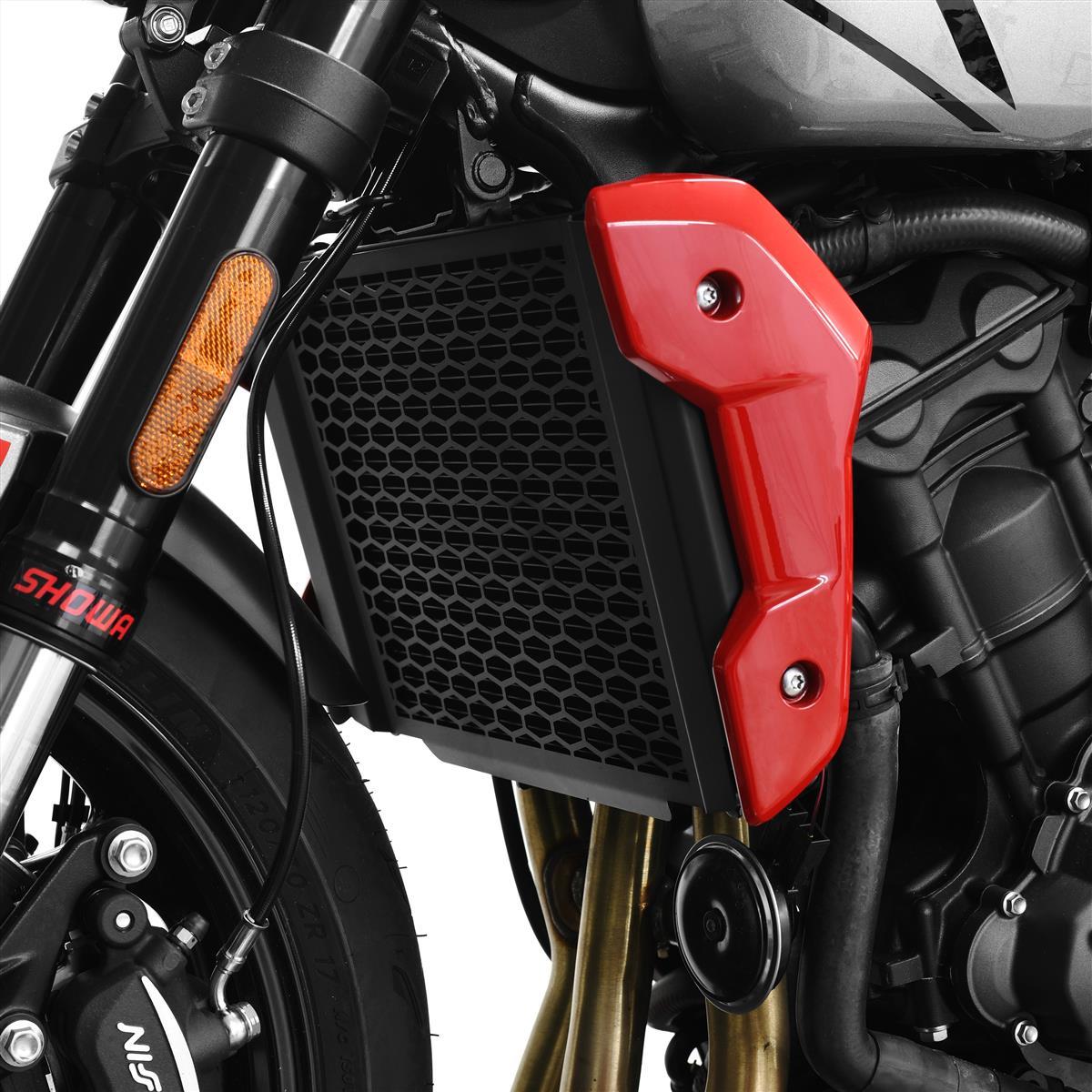 ZIEGER Kühlerabdeckung passend für Triumph Trident 660 2021-2023 - Kama Bike Parts