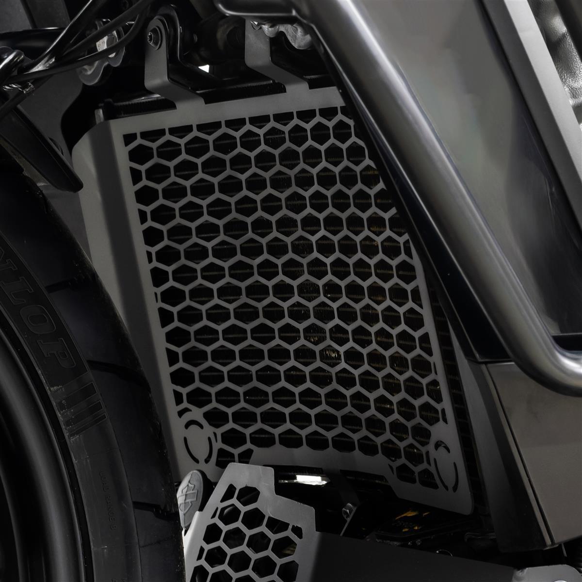 ZIEGER Kühlerabdeckung passend für Harley Davidson Pan America 1250 2021-2024 - Kama Bike Parts