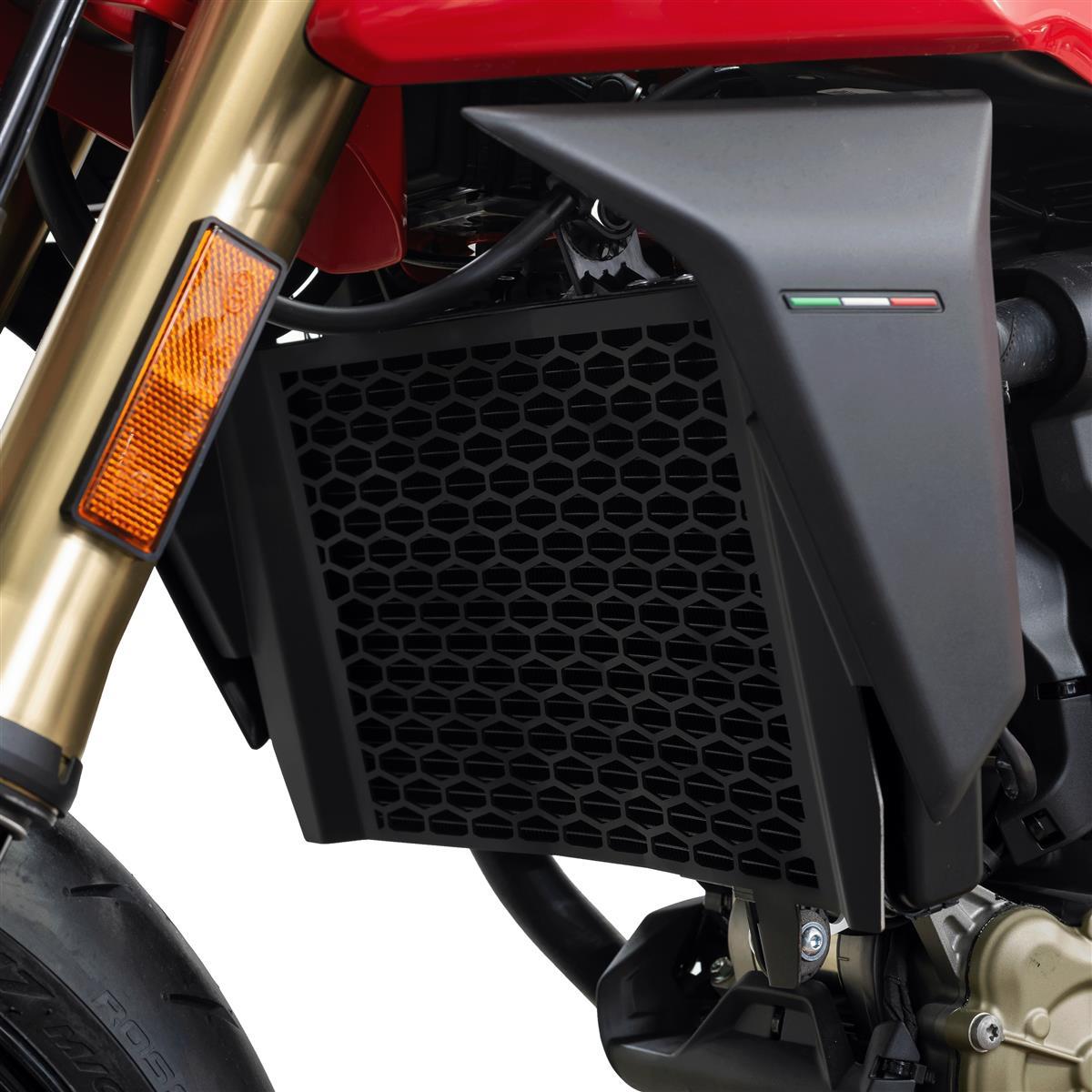 ZIEGER Kühlerabdeckung passend für Ducati Hypermotard 698 2024-2024 - Kama Bike Parts