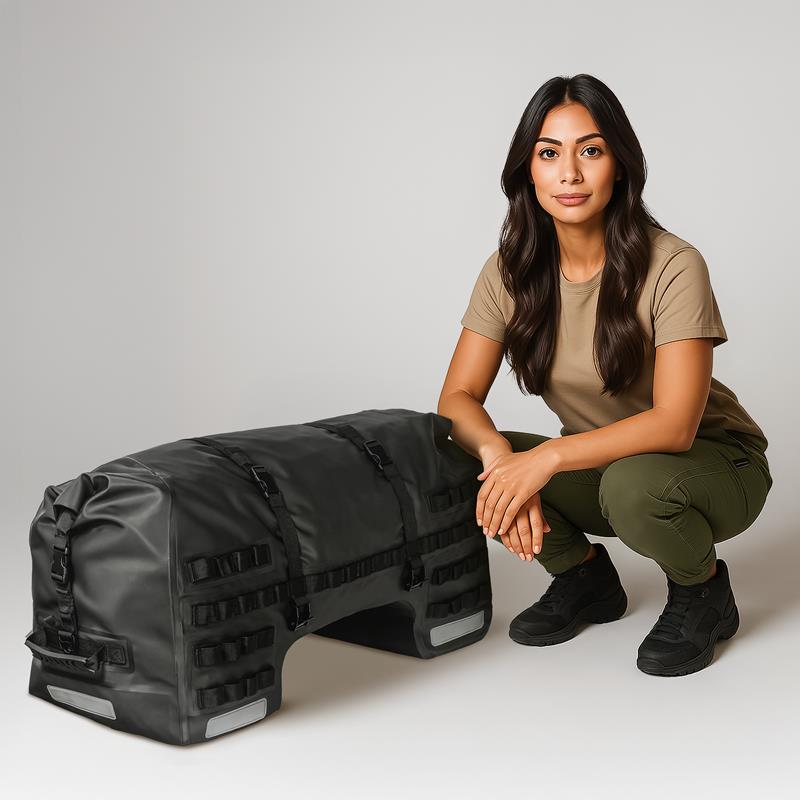 SCHNORR TB70 Motorrad Hecktasche 70 Liter mit Rollverschluss