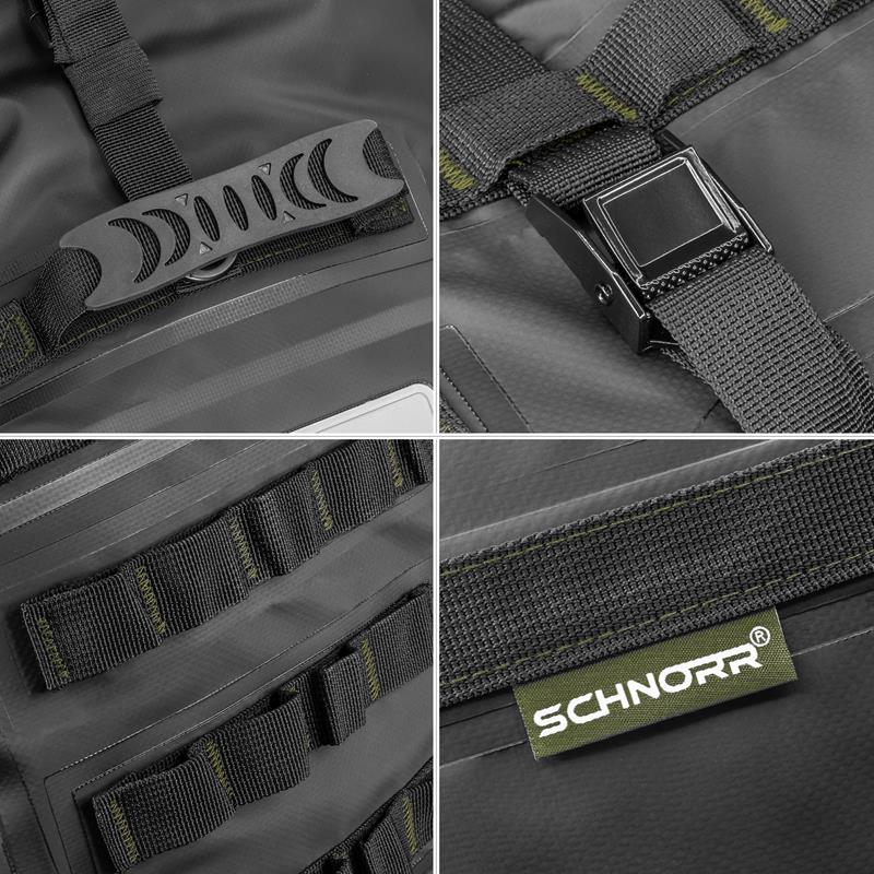 SCHNORR TB70 Motorrad Hecktasche 70 Liter mit Rollverschluss