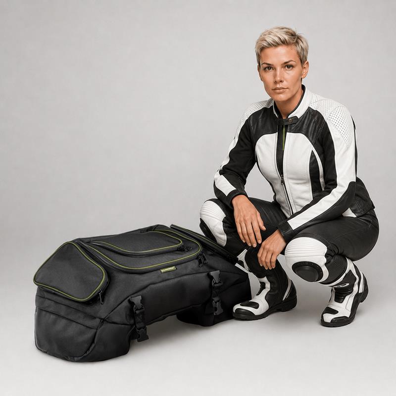 Motorrad Hecktasche 50 L - SCHNORR TB50 Gepäcktasche aus Oxford-Gewebe