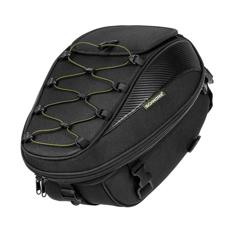 Motorrad Hecktasche 30 L - SCHNORR TB30 mit Rucksackfunktion & Regenschutz