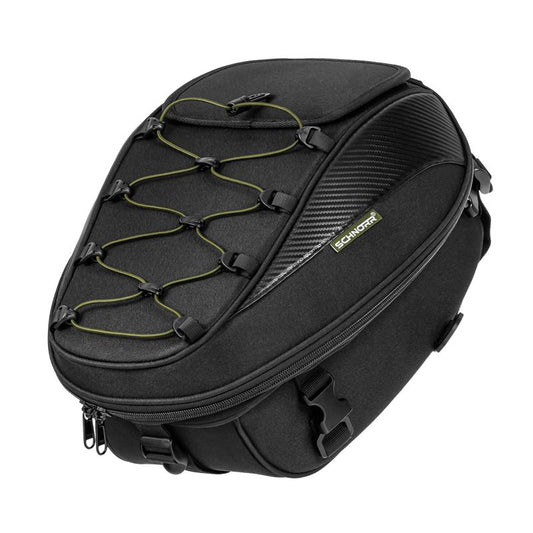 SCHNORR TB30 Motorrad Hecktasche 30 Liter mit Rucksackfunktion und Regenhaube