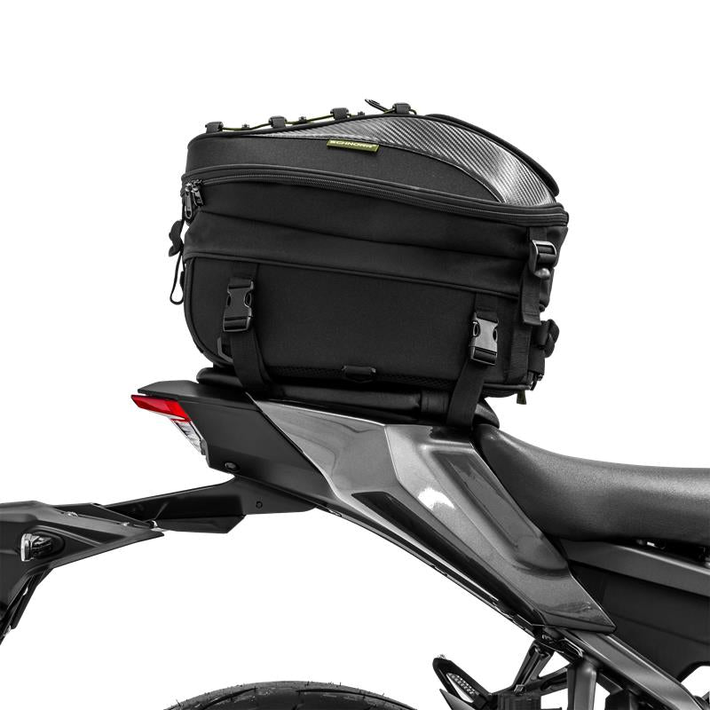 Motorrad Hecktasche 30 L - SCHNORR TB30 mit Rucksackfunktion & Regenschutz