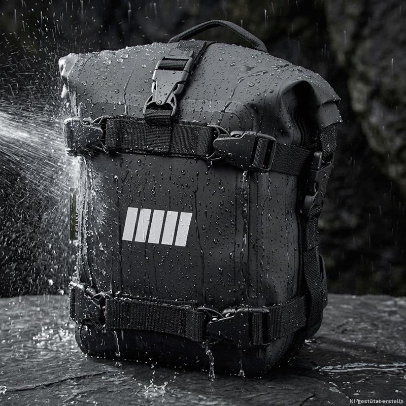 Sturzbügeltasche fürs Motorrad 6 L mit Rollverschluss - SCHNORR CBB-6