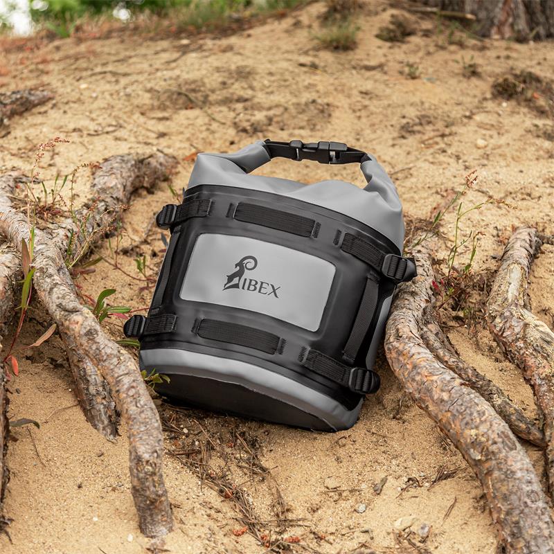 Hecktasche Motorrad 8 L - Drybag mit Rucksackfunktion - kompakt & robust