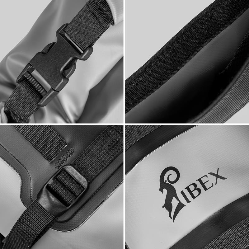 Hecktasche Motorrad 20 L - Drybag mit Rucksackfunktion für Touren & Abenteuer