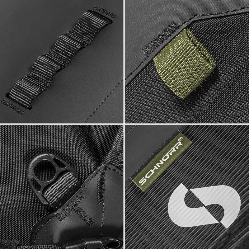 Motorrad-Hecktasche 40L SCHNORR mit wasserdichtem Inlay