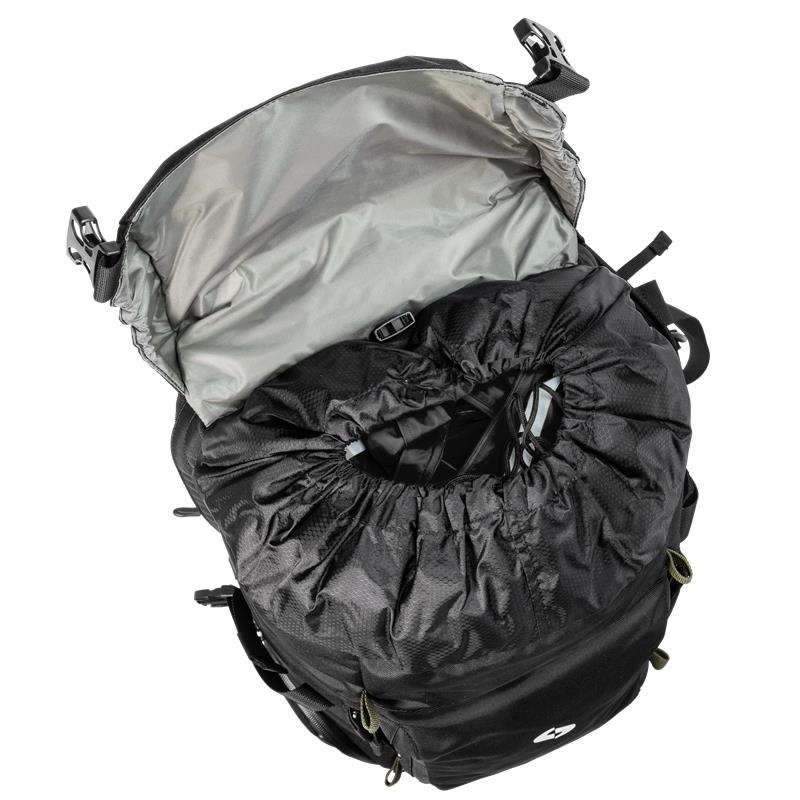 SCHNORR BP45 BagPack 45 - 2in1 Motorrad Rucksack/Hecktasche 45L, Helmhalterung