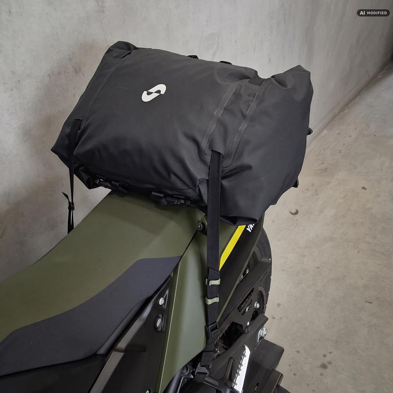 SCHNORR TB35 Motorrad Hecktasche 35L Tunneltasche mit Rollverschluss
