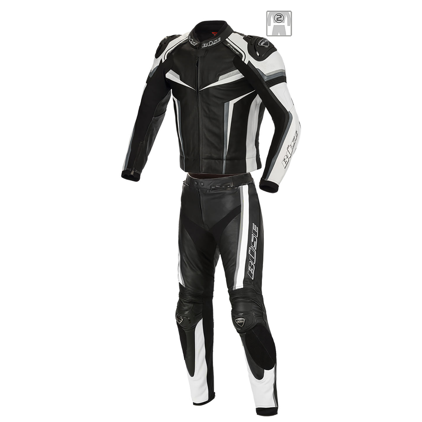 BÜSE Mille Motorrad Lederkombi 2tlg.