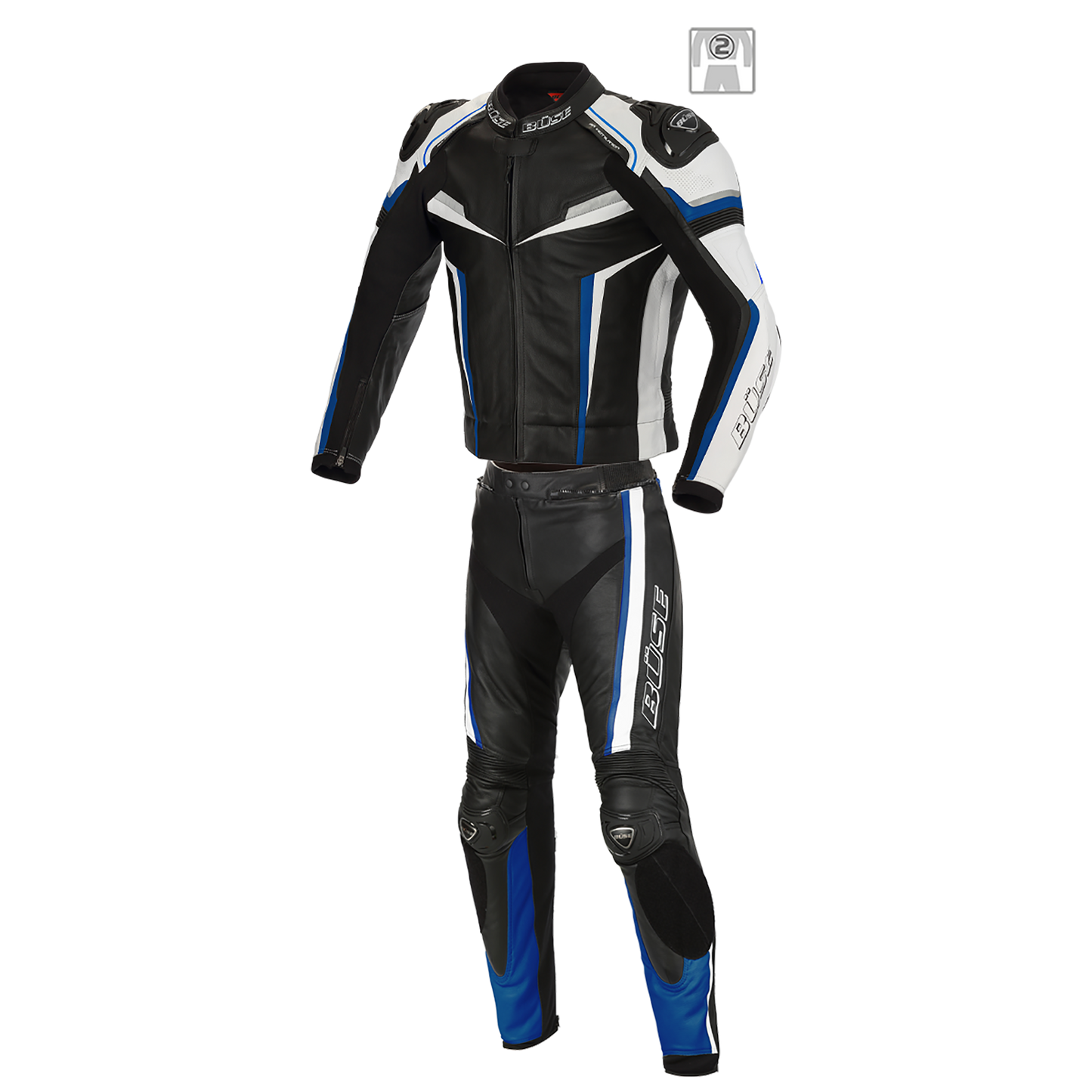 BÜSE Mille Motorrad Lederkombi 2tlg.