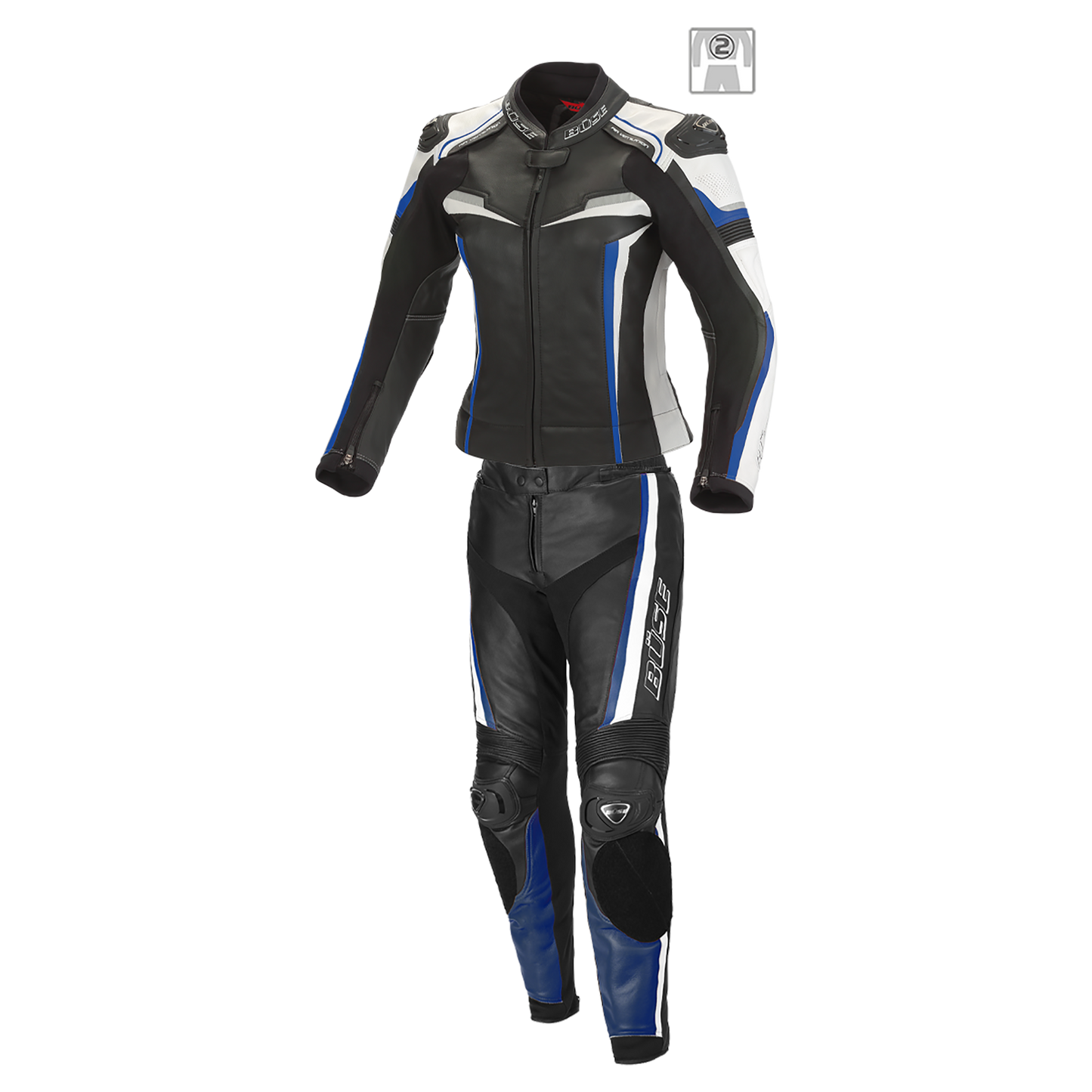 BÜSE Mille Motorrad Lederkombi 2tlg. Damen