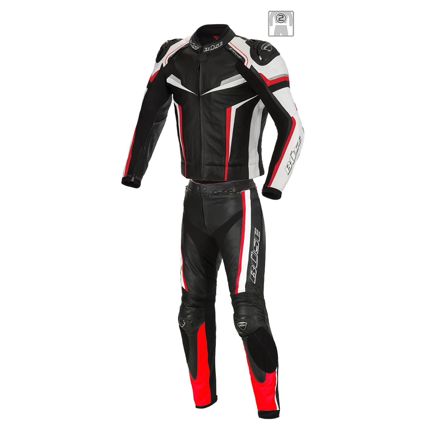 BÜSE Mille Motorrad Lederkombi 2tlg.