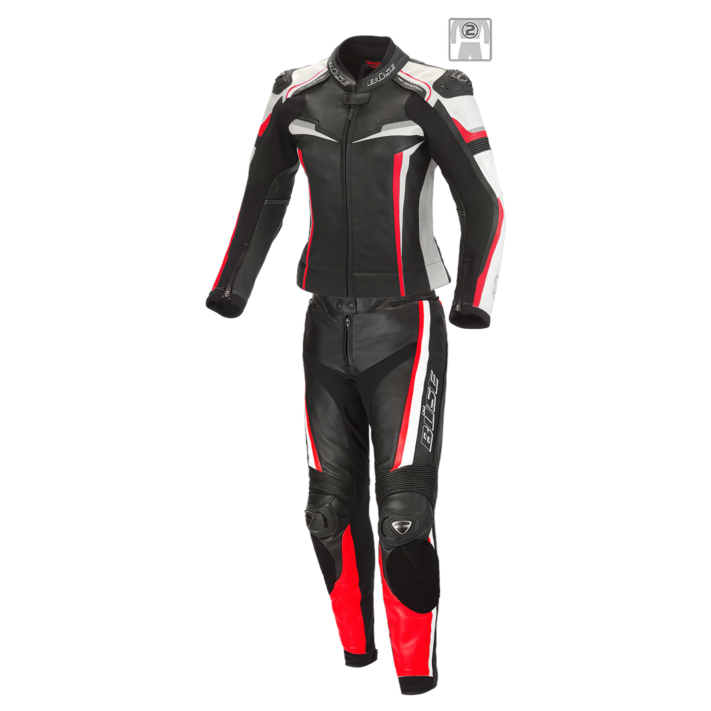 BÜSE Mille Motorrad Lederkombi 2tlg. Damen