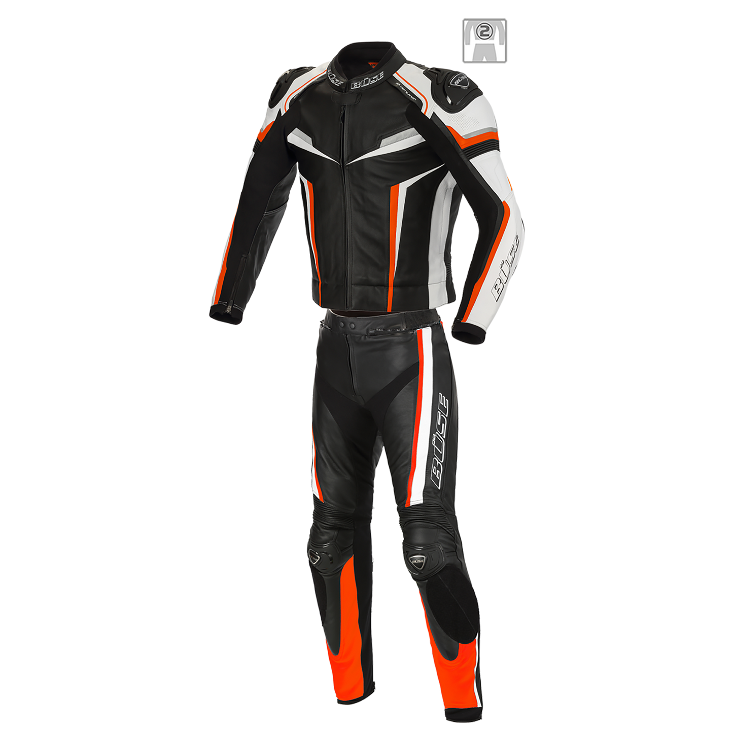 BÜSE Mille Motorrad Lederkombi 2tlg.