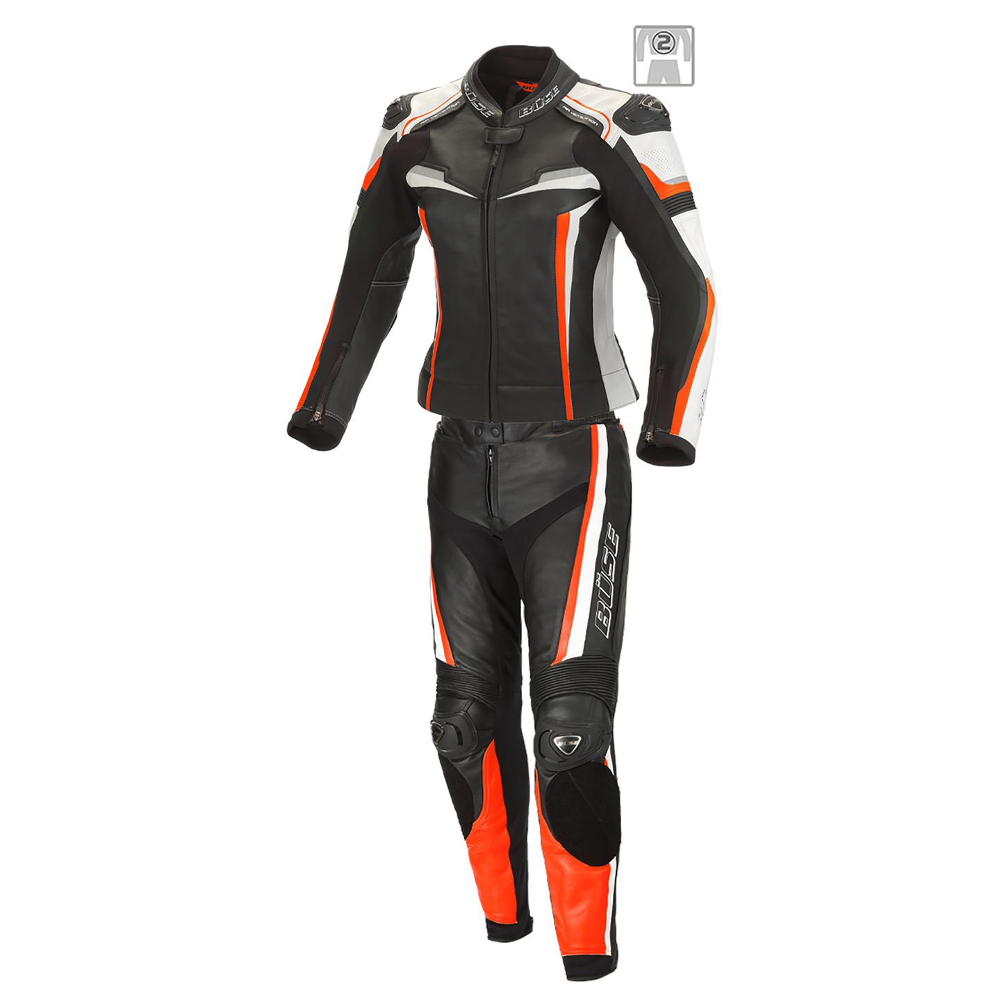 BÜSE Mille Motorrad Lederkombi 2tlg. Damen