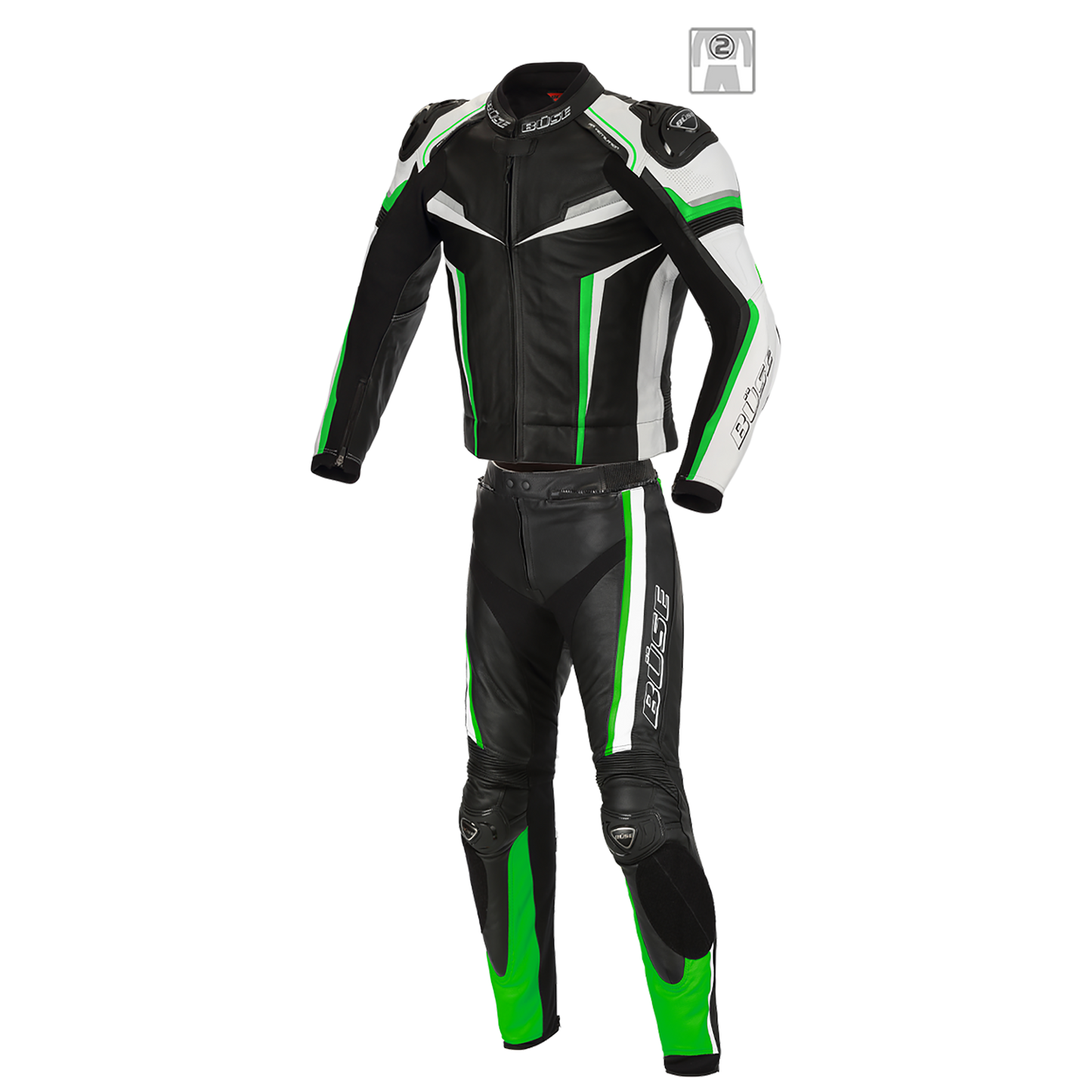 BÜSE Mille Motorrad Lederkombi 2tlg.