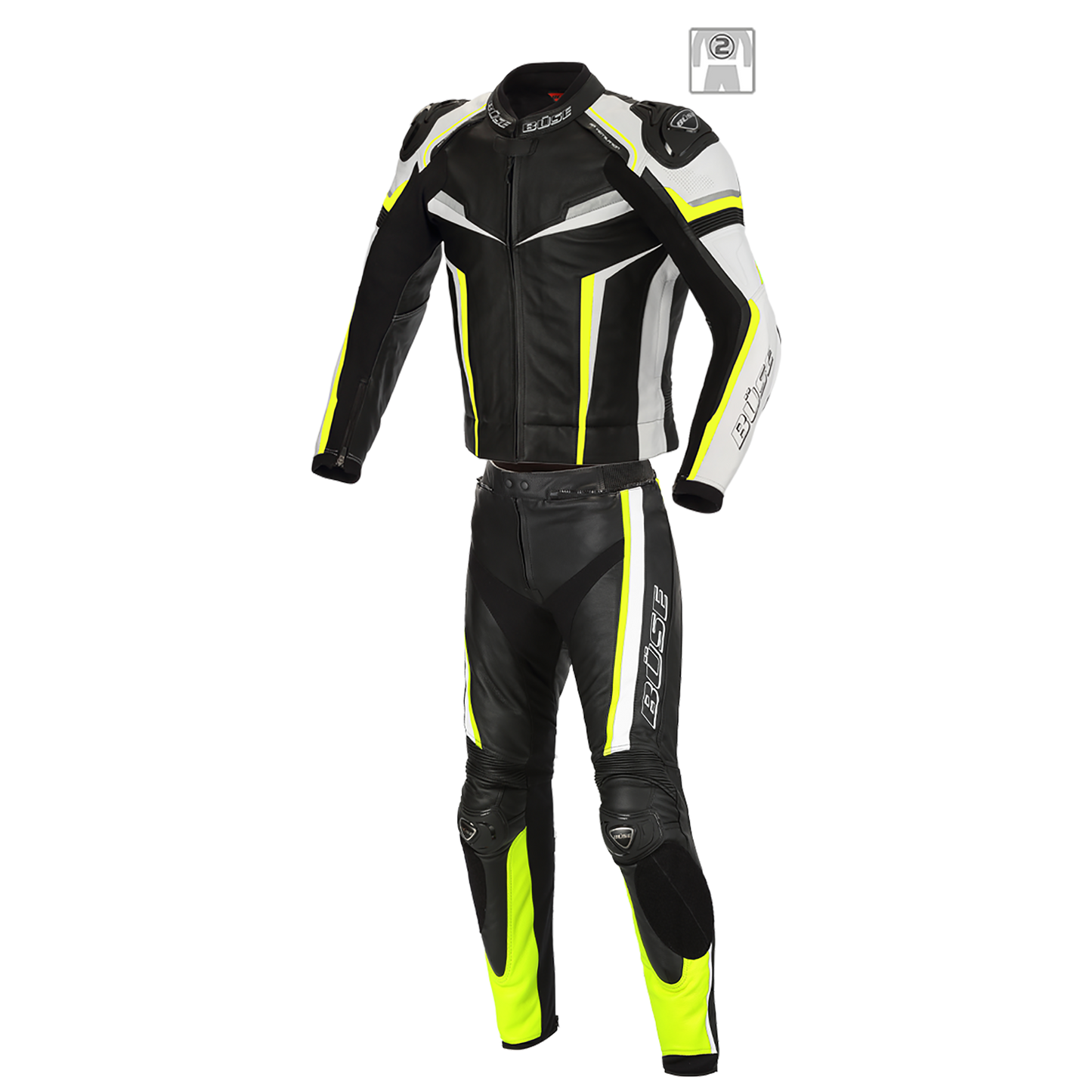 BÜSE Mille Motorrad Lederkombi 2tlg.