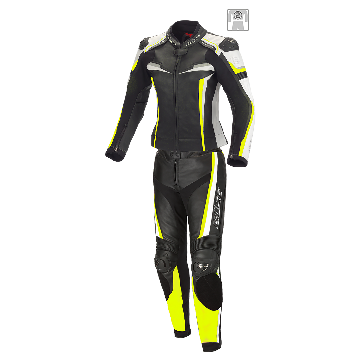 BÜSE Mille Motorrad Lederkombi 2tlg. Damen