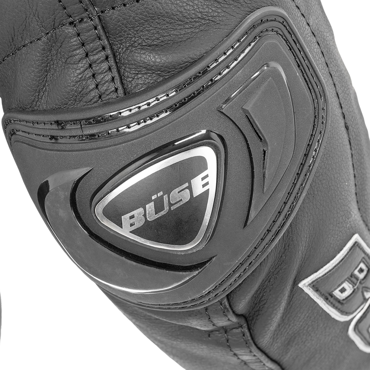 BÜSE Imola Damen Motorrad-Lederkombi 2 tlg. schwarz/weiß mit Protektoren