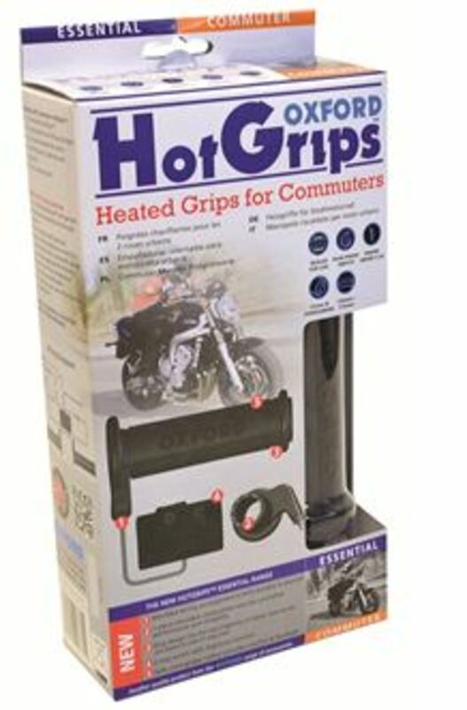 Oxford HotGrips Essential Commuter – Motorrad Heizgriffe 22 mm