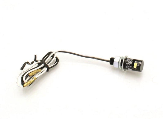 BIHR Motorrad LED Kennzeichenbeleuchtung Schwarz Aluminium E-geprüft