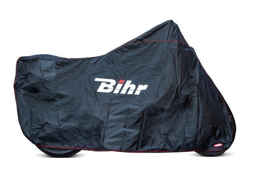 BIHR Motorrad Abdeckplane schwarz Größe M - Kama Bike Parts