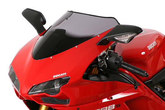 MRA Originalformscheibe rauchgrau passend für Ducati 848 / 1098 / 1198 / R / S