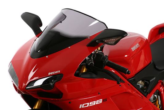 MRA Racingscheibe schwarz passend für Ducati 848 / 1098 / 1198 / R / S