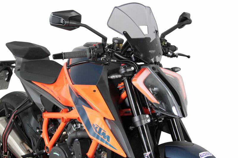 MRA Sportscheibe "NSPM" rauchgrau passend für KTM 1290 SUPER DUKE R 2020-