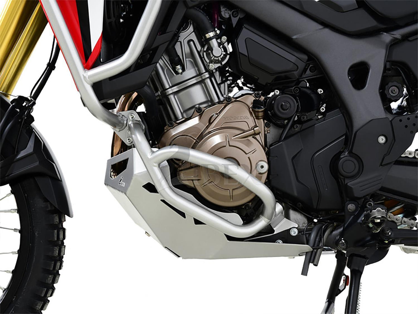 ZIEGER Sturzbügel silber passend für Honda CRF 1000 L Africa Twin 2016-2019