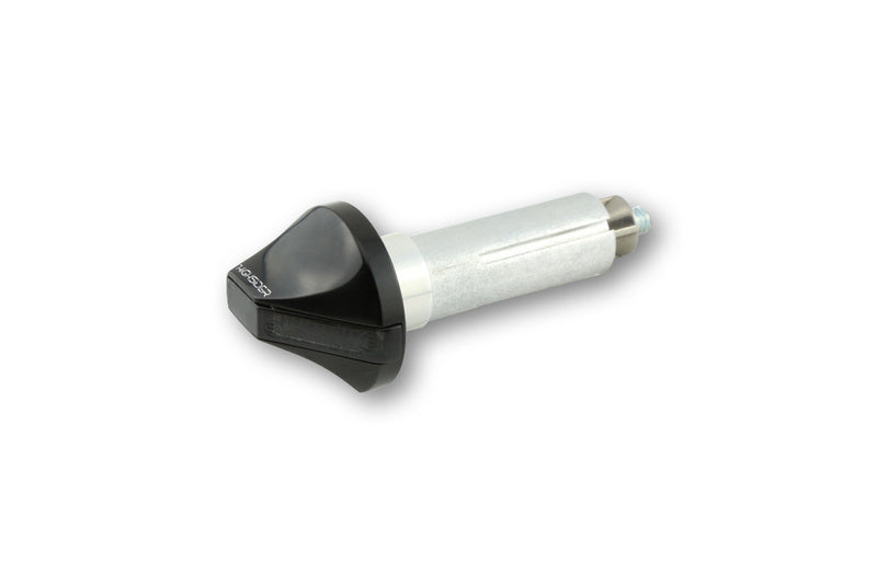 HIGHSIDER Motorrad LED Lenkerendenblinker Flight Schwarz E-geprüft (Paar)