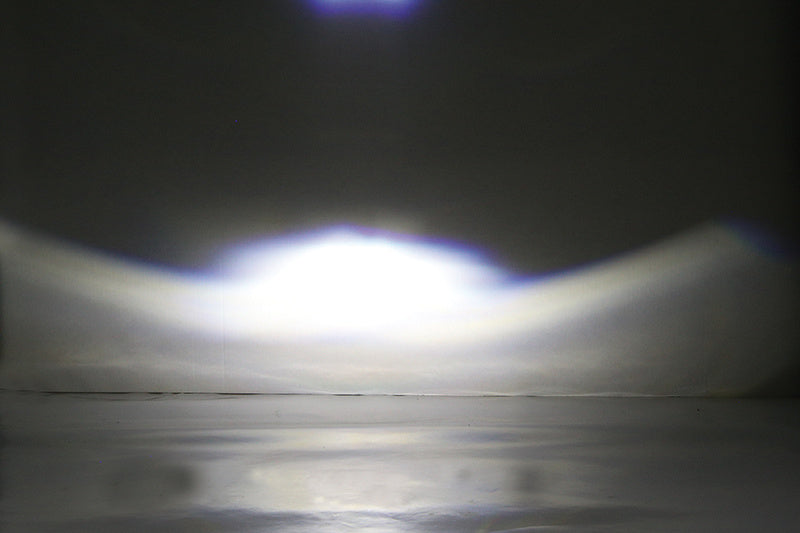 Highsider 45 mm Dual-Stream Motorrad LED Scheinwerfer Schwarz E-geprüft