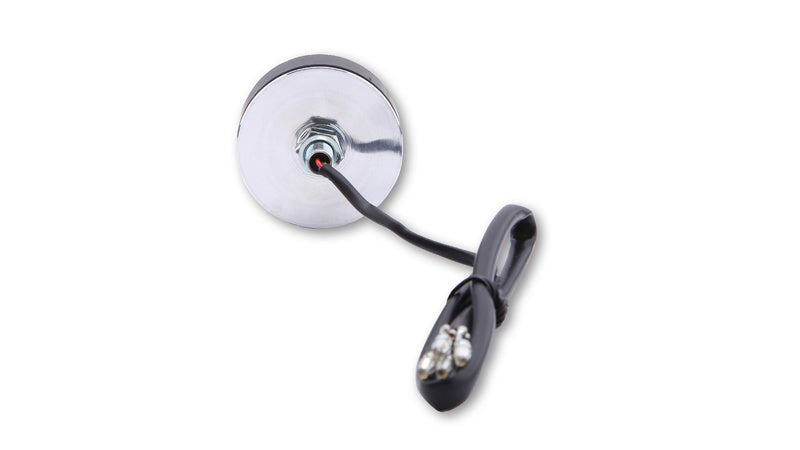 HIGHSIDER Rocket Module Motorrad LED Rücklicht Blinker 3in1 Schwarz Getönt Paar