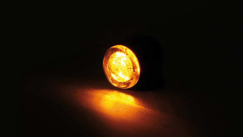 HIGHSIDER Proton Two Motorrad LED Rücklicht Bremslicht Blinker 3in1 Schwarz