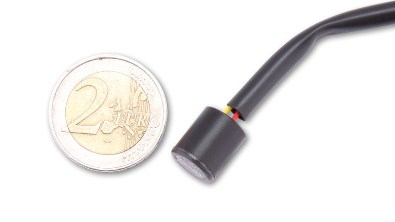 HIGHSIDER Proton Motorrad LED Rücklicht Schwarz Getönt E-geprüft 1Stck