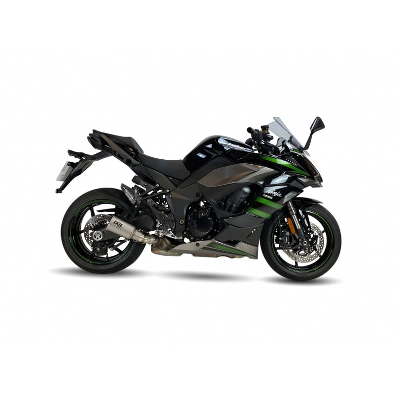 IXIL RC Auspuff Edelstahl passend für KAWASAKI NINJA 1000 SX 2020-2024