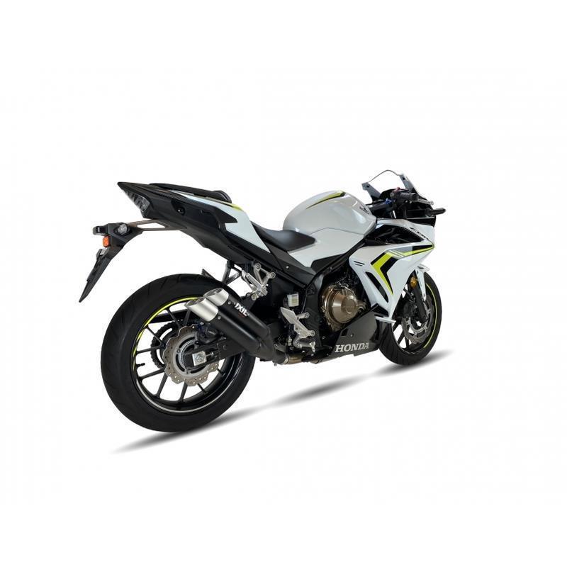 Hyperlow black XL Edelstahl Auspuff passend für Honda CB 500 FA 2019-2023